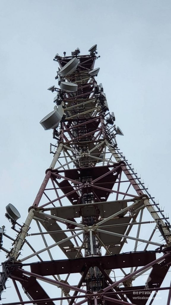 Модернизация БС, башня связи